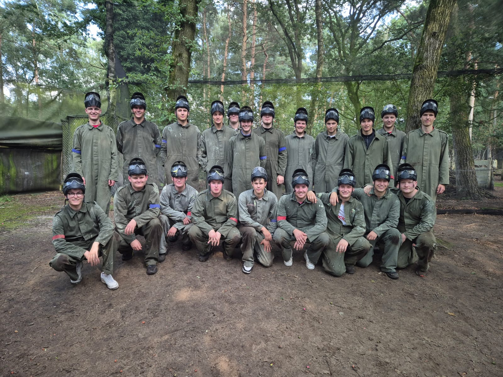 Gruppenfoto Paintball